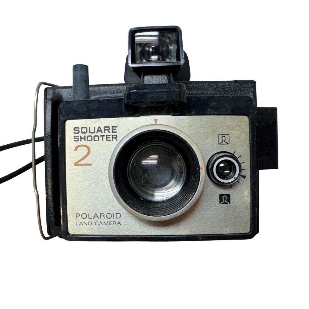 Vintage Polaroid Land Camera Square Shooter 2 Untested
